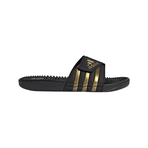 adidas slippers zwart goud|Adidas sandalen nl.